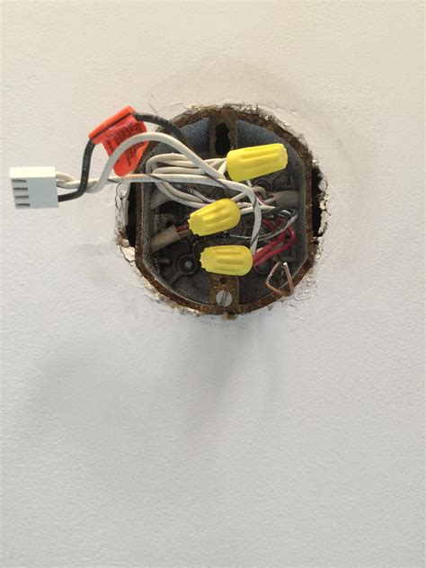 screw holes in junction box too narrrow|junction box screw hole repair.